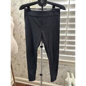 Marty M Gray Leggings High Rise Full Length Size Small